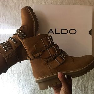Brown Aldo Kelia boots